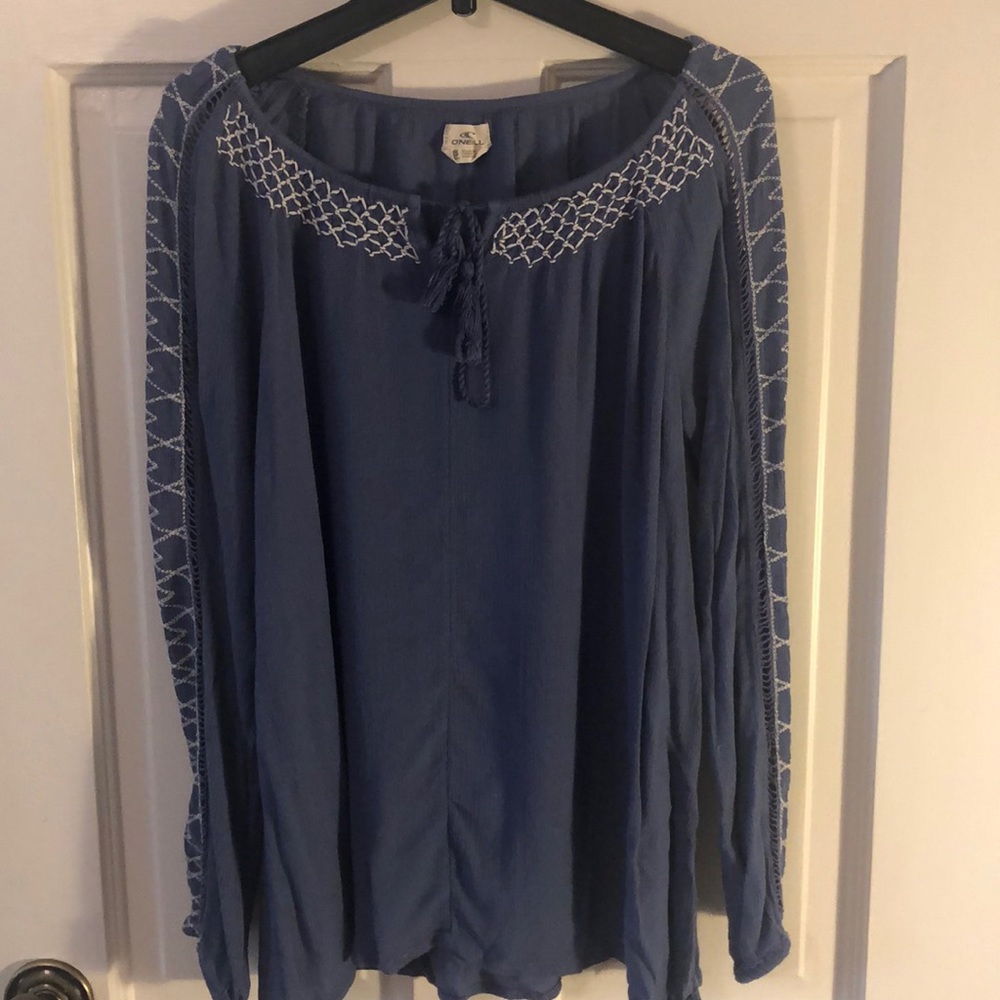 O’Neill Long Sleeve Beachy Blouse